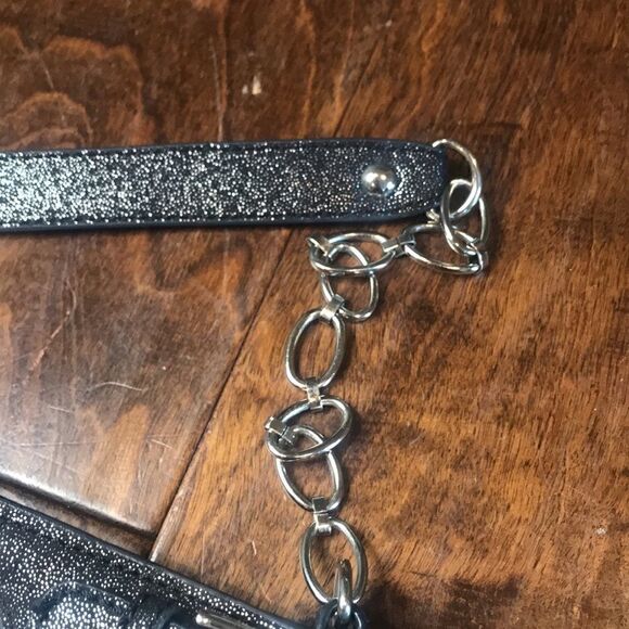 Rafe shimmery black jeweled handbag - Picture 3 of 8